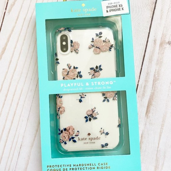 kate spade Accessories - Kate Spade iPhone X Floral Hard Cell Phone Case